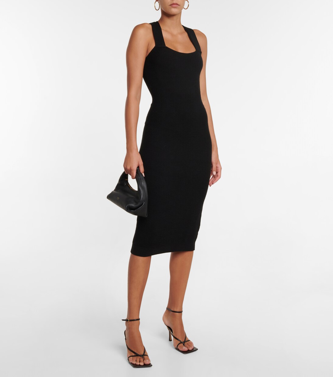 Robe midi en laine | Patou