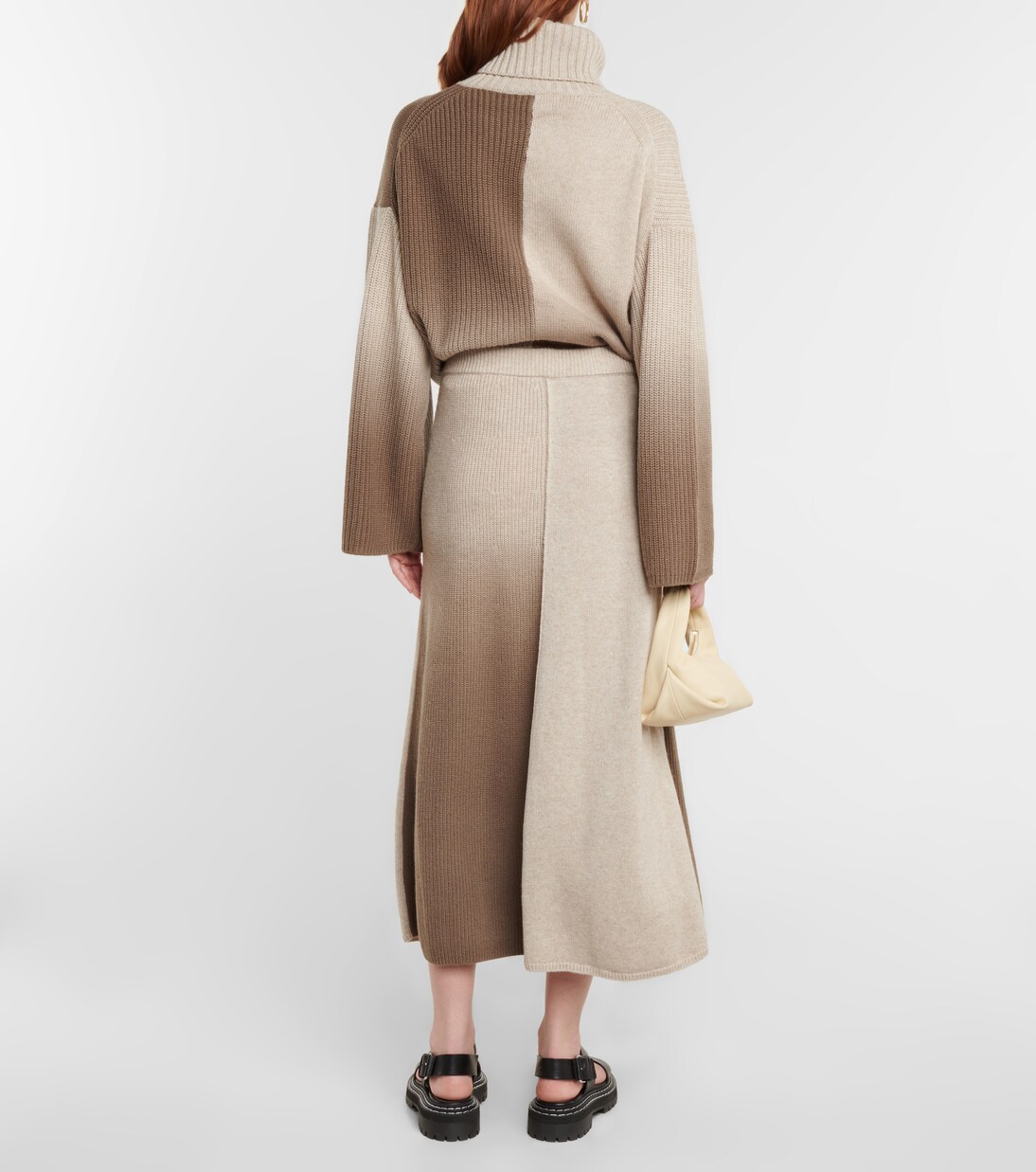 Midirock aus Wolle und Kaschmir | Joseph