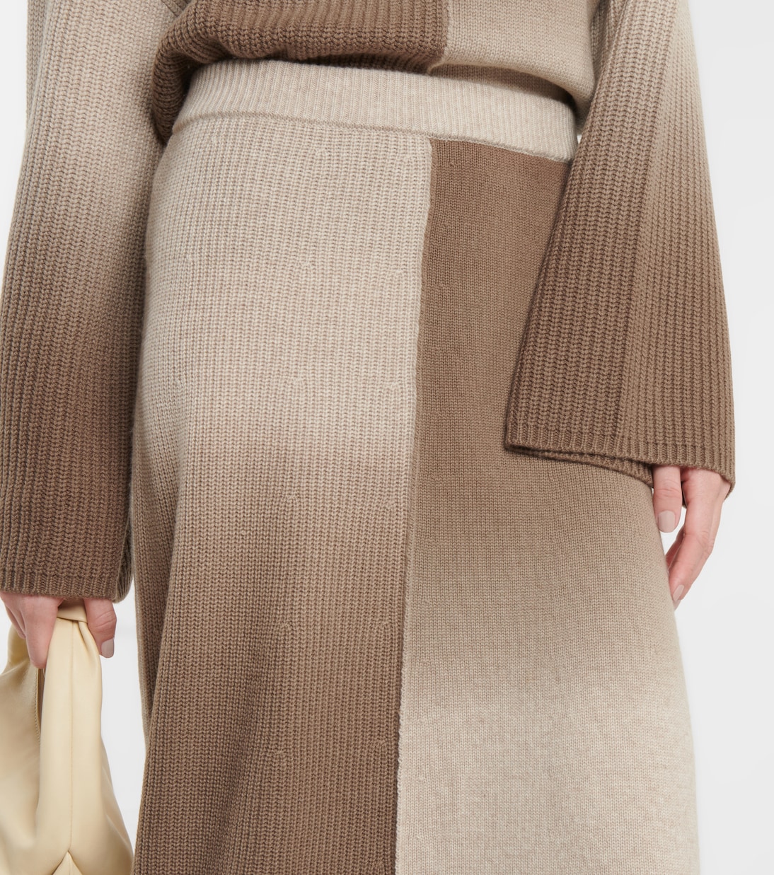 Midirock aus Wolle und Kaschmir | Joseph