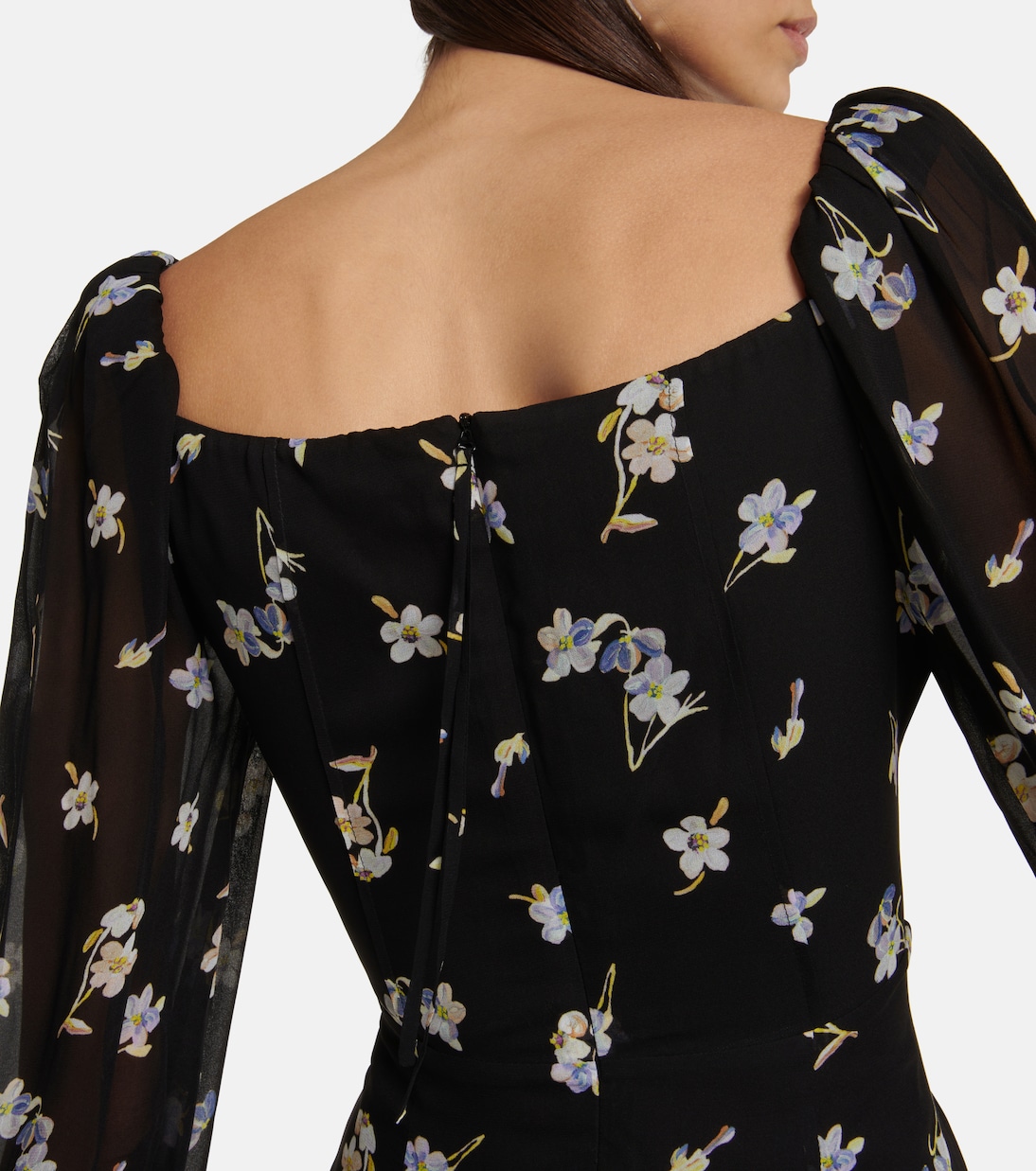 Abito midi Midnight Blossom | Dorothee Schumacher