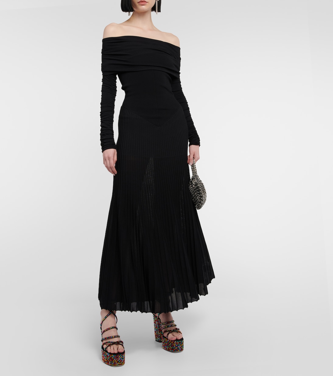 Verzierte Plateausandalen Holly Evita | Paris Texas