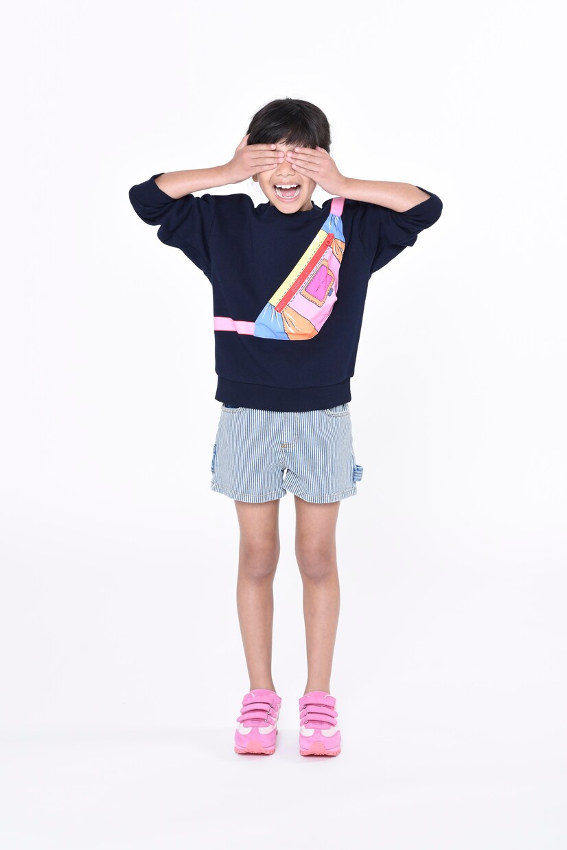 Sweat-shirt en coton à logo | Marc Jacobs Kids