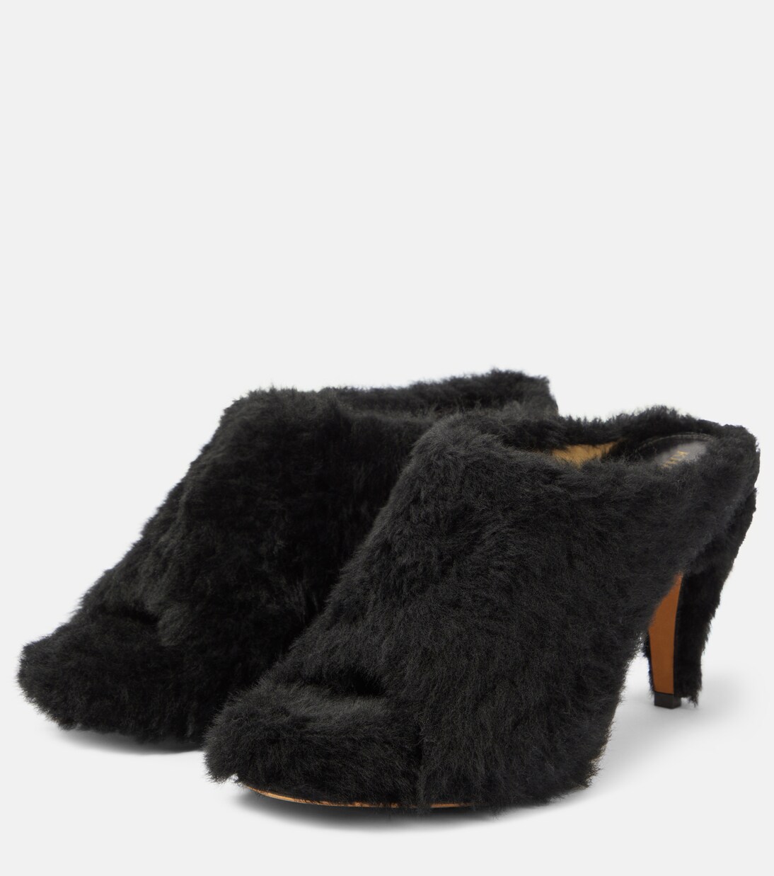 Pantoletten Marion aus Shearling | Khaite