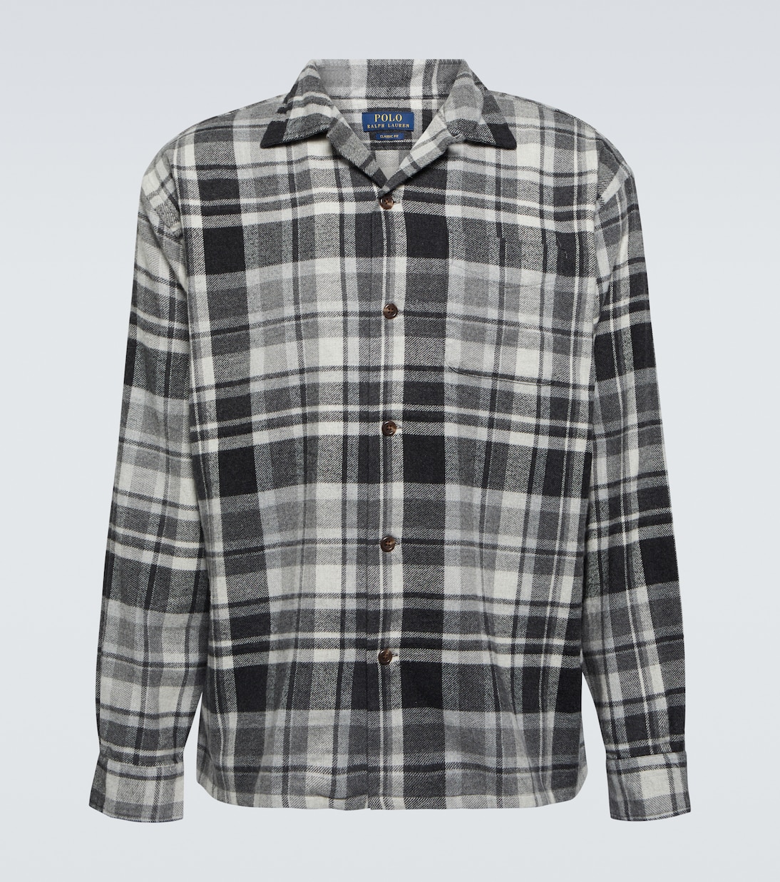 Checked cotton flannel shirt | Polo Ralph Lauren
