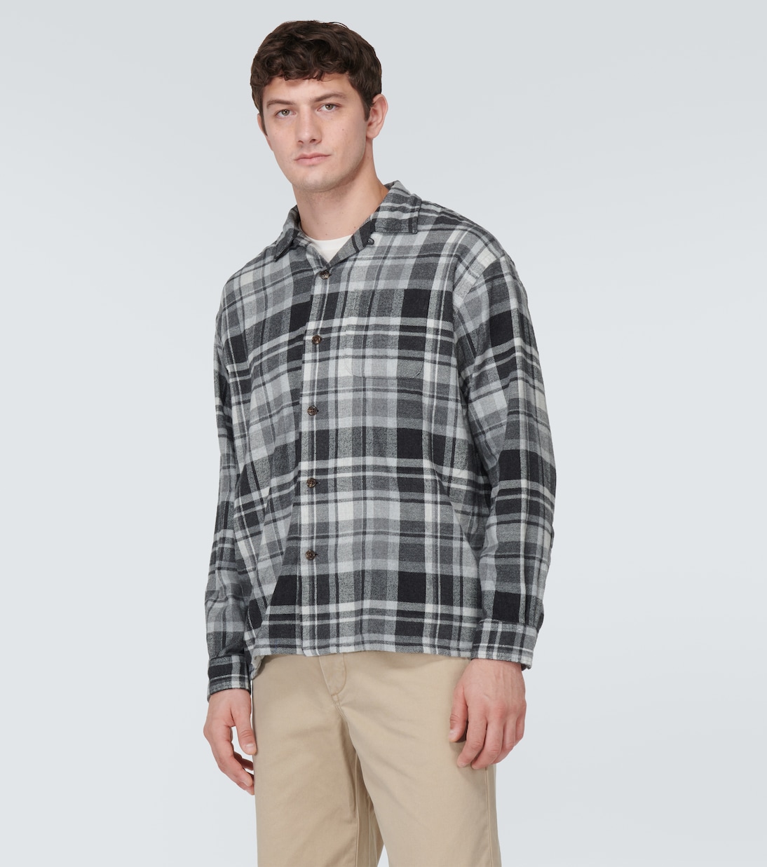 Checked cotton flannel shirt | Polo Ralph Lauren
