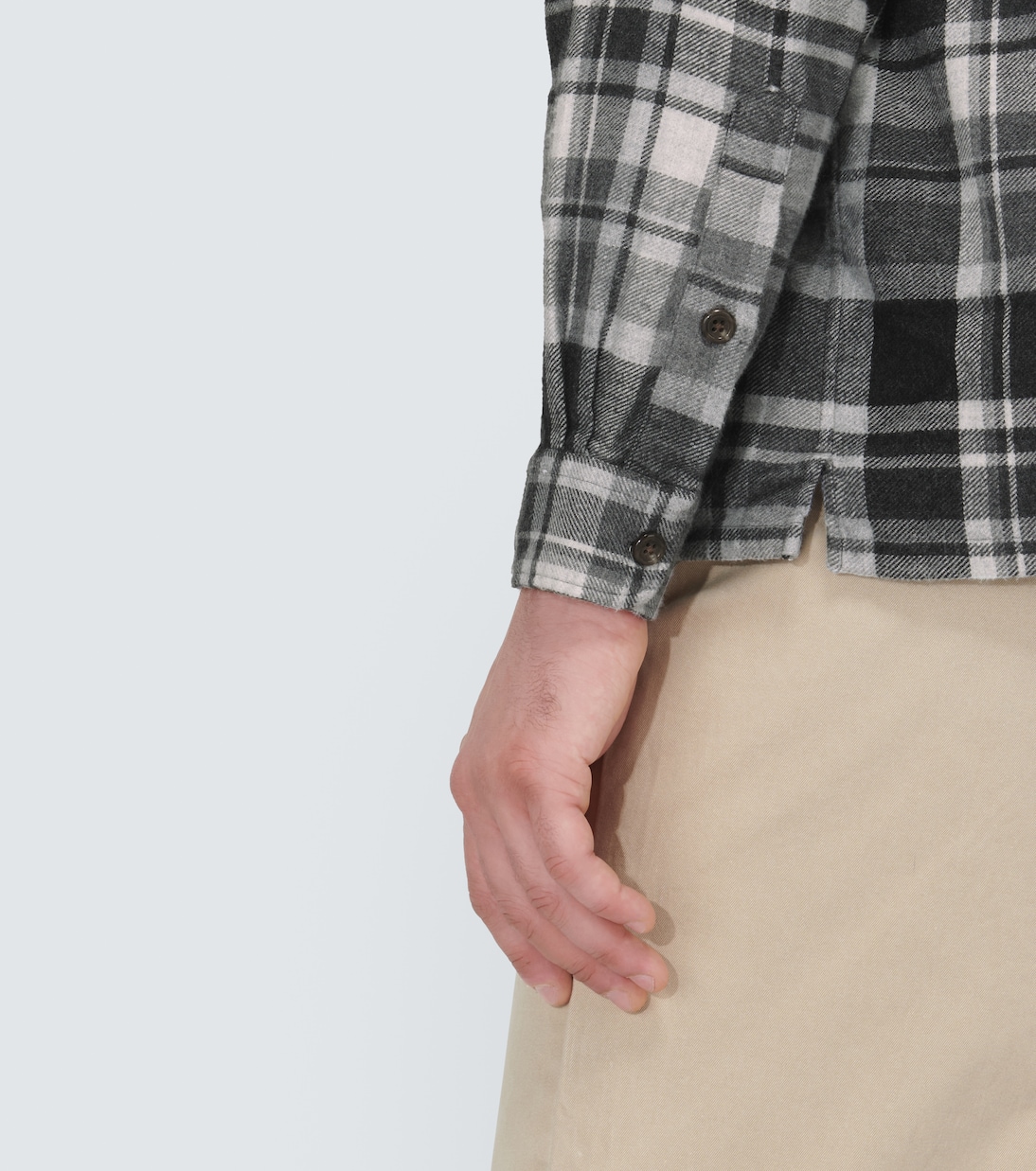 Checked cotton flannel shirt | Polo Ralph Lauren