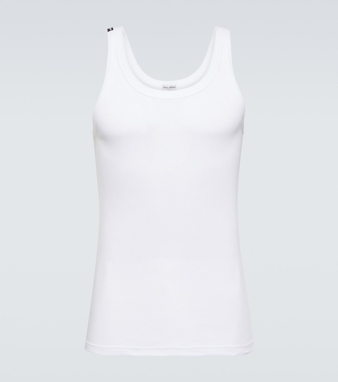 Logo cotton tank top | Dolce&Gabbana