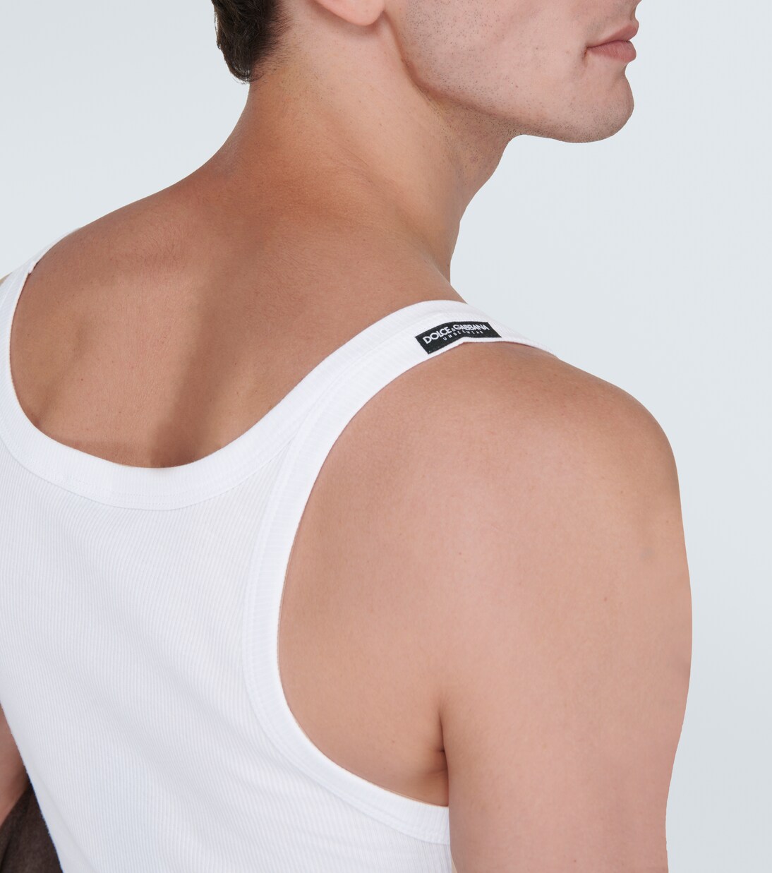 Logo cotton tank top | Dolce&Gabbana
