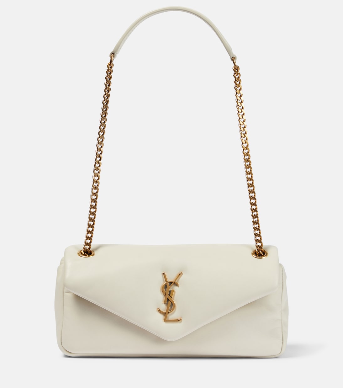 Calypso leather shoulder bag | Saint Laurent