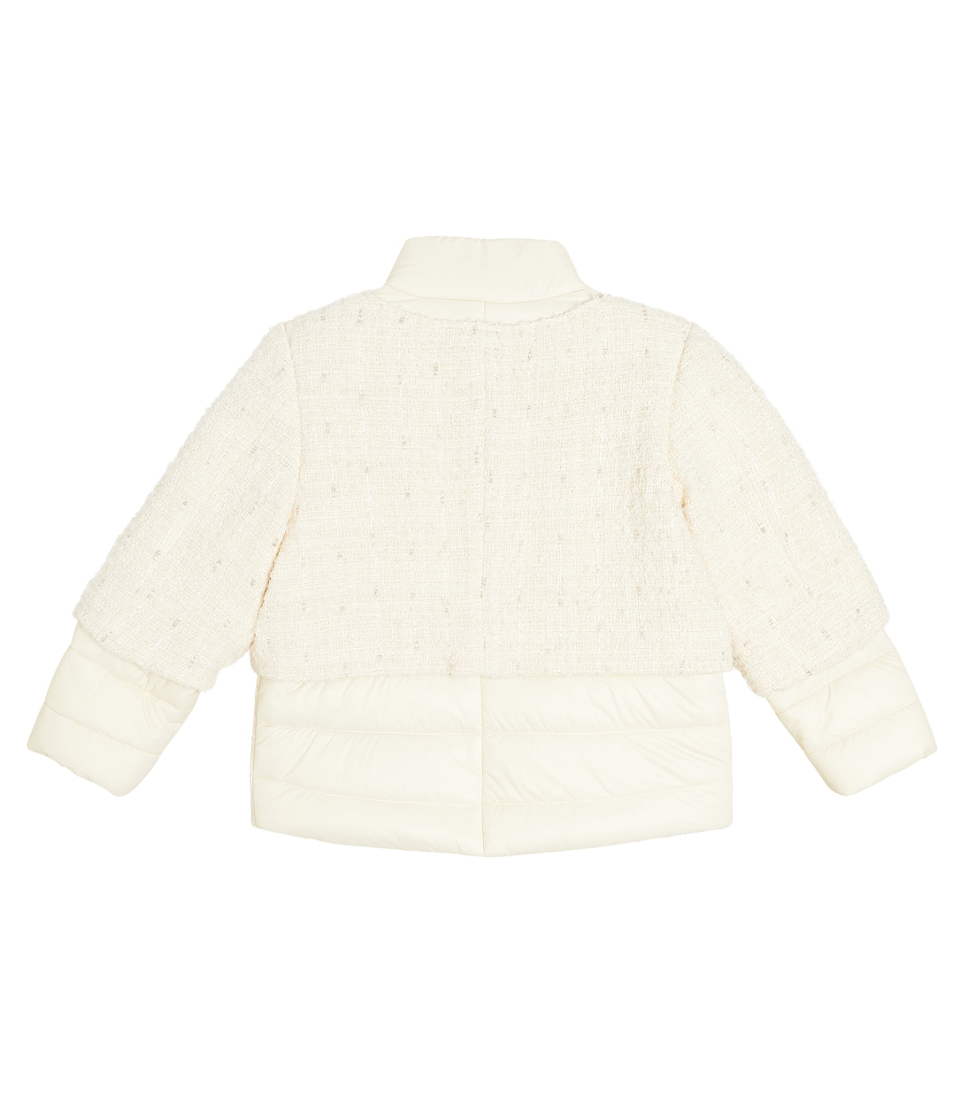 Veste matelassée en tweed | Balmain Kids