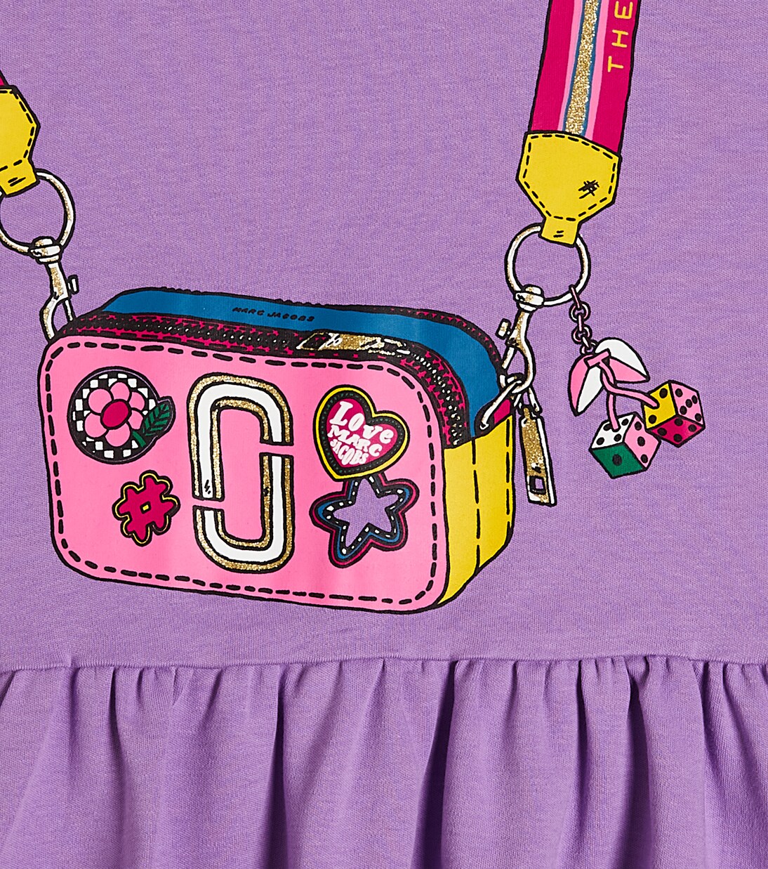 Printed cotton dress | Marc Jacobs Kids