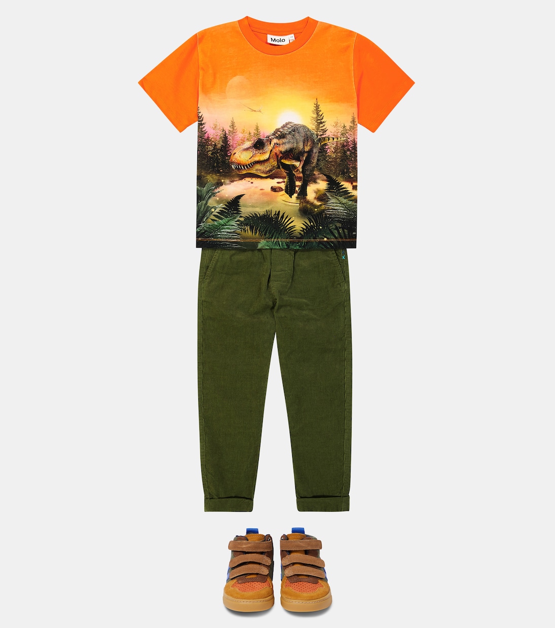 T-shirt Riley imprimé en coton | Molo