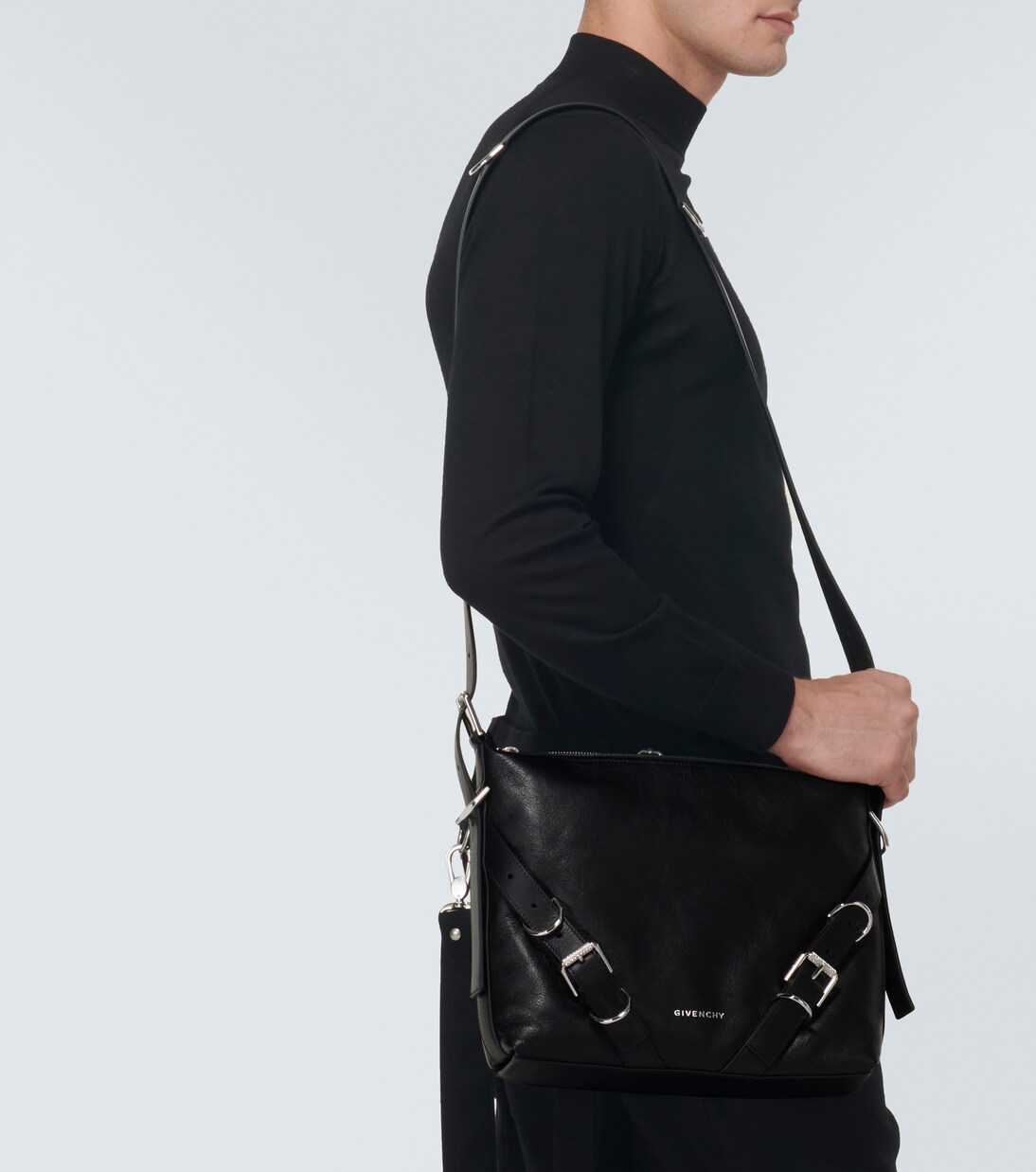 Voyou Medium leather crossbody bag | Givenchy