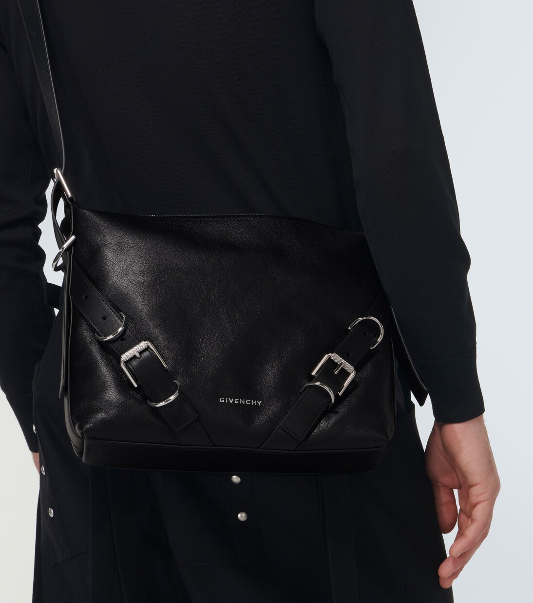 Voyou Medium leather crossbody bag | Givenchy