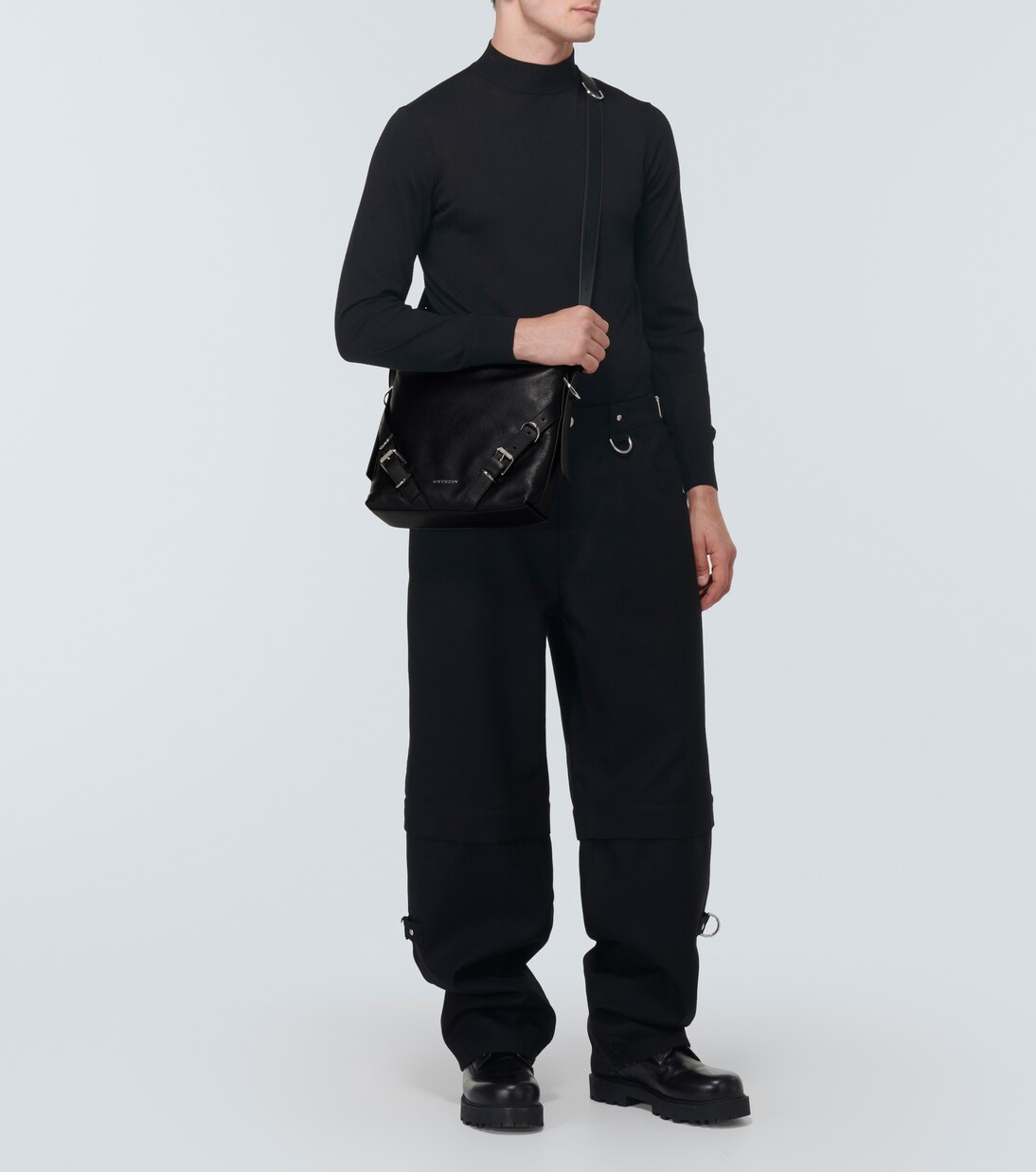 Voyou Medium leather crossbody bag | Givenchy