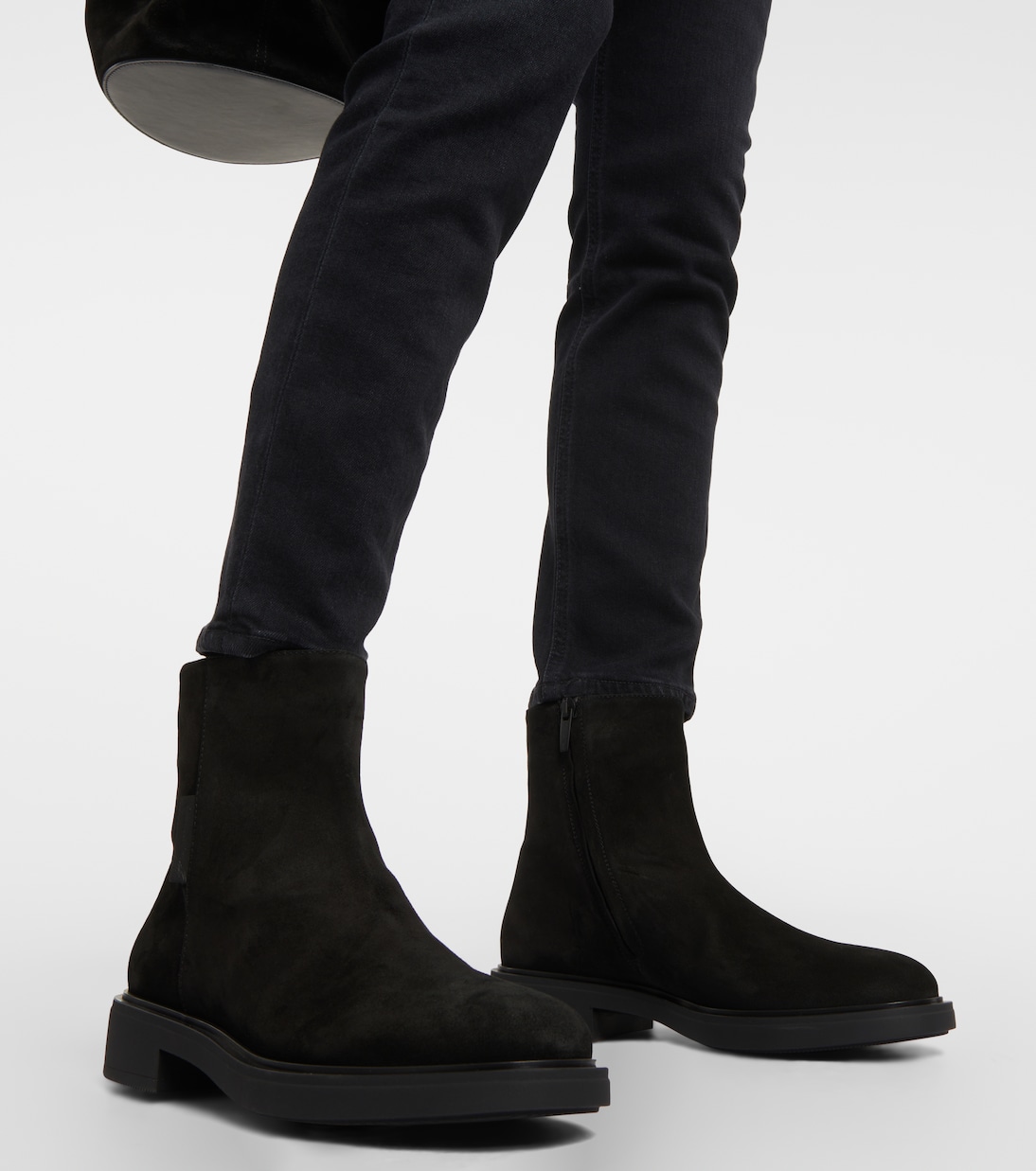 Ankle Boots Lexington aus Veloursleder | Gianvito Rossi