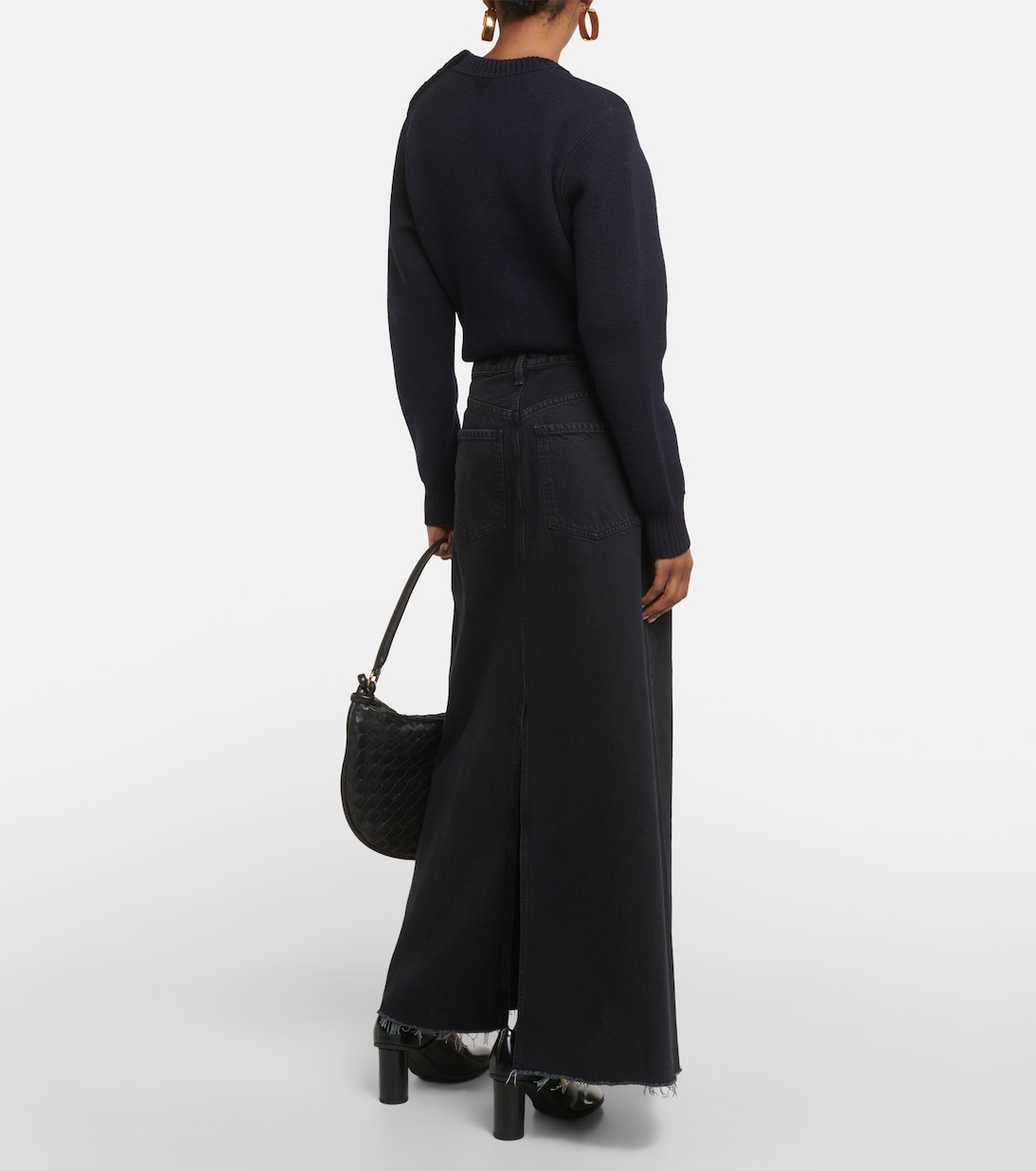 Falda larga Hilla de denim | Agolde