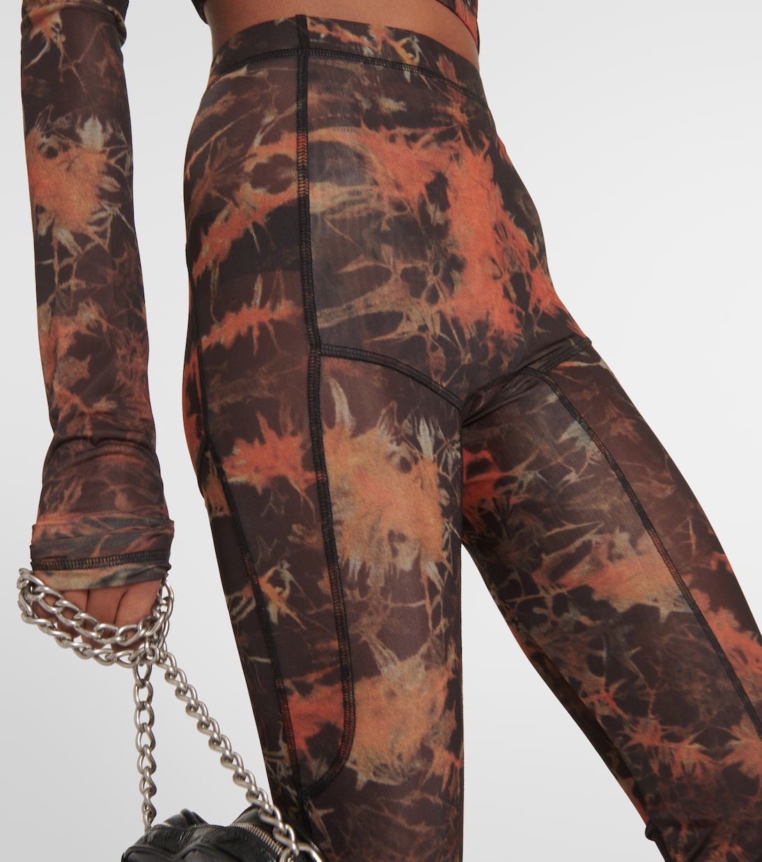 Bedruckte Leggings Halcyon aus Jersey | KNWLS