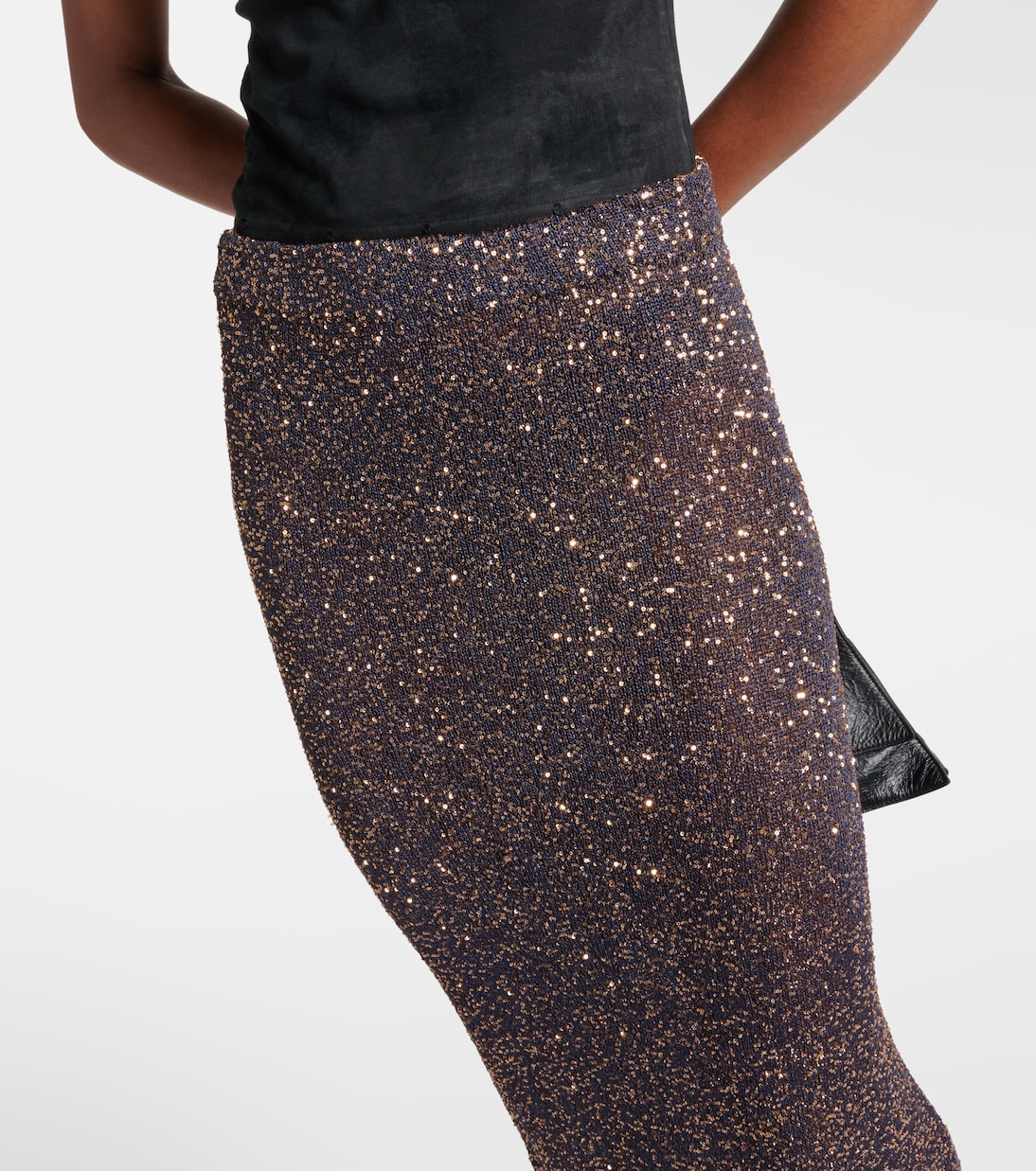 Maxirock mit Pailletten | Balenciaga