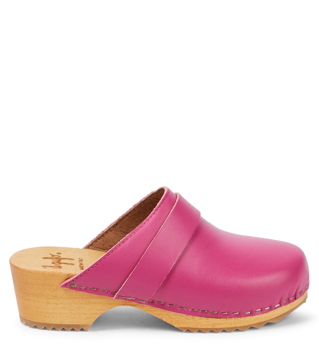 Leather clogs | Il Gufo