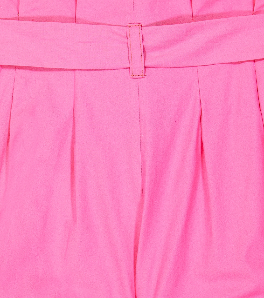 Cropped cotton poplin pants | Monnalisa