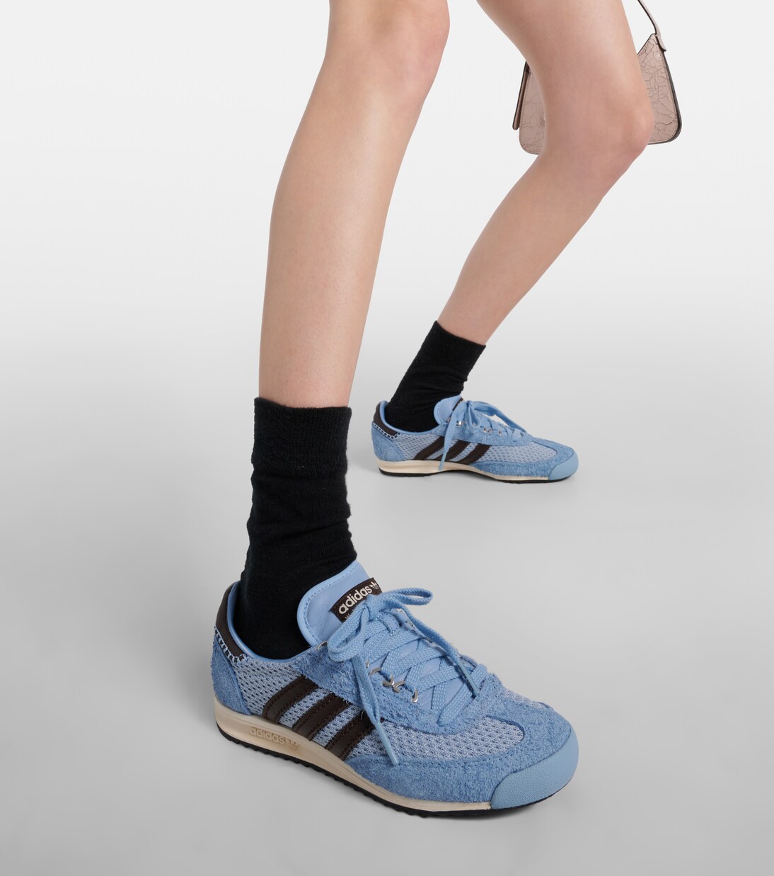 X Wales Bonner Sneakers SL76 mit Leder | Adidas