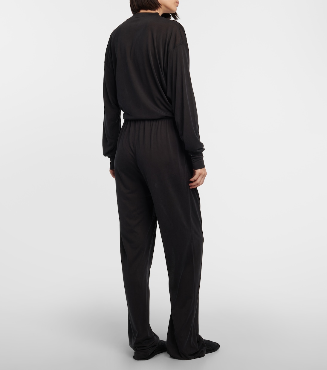 Pantalon de survêtement Lanuit en soie | The Row