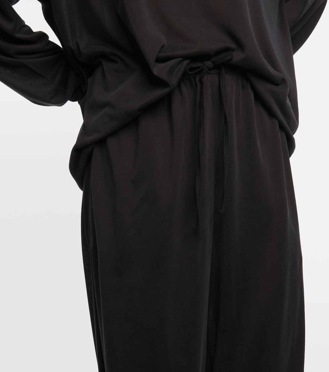 Pantalon de survêtement Lanuit en soie | The Row