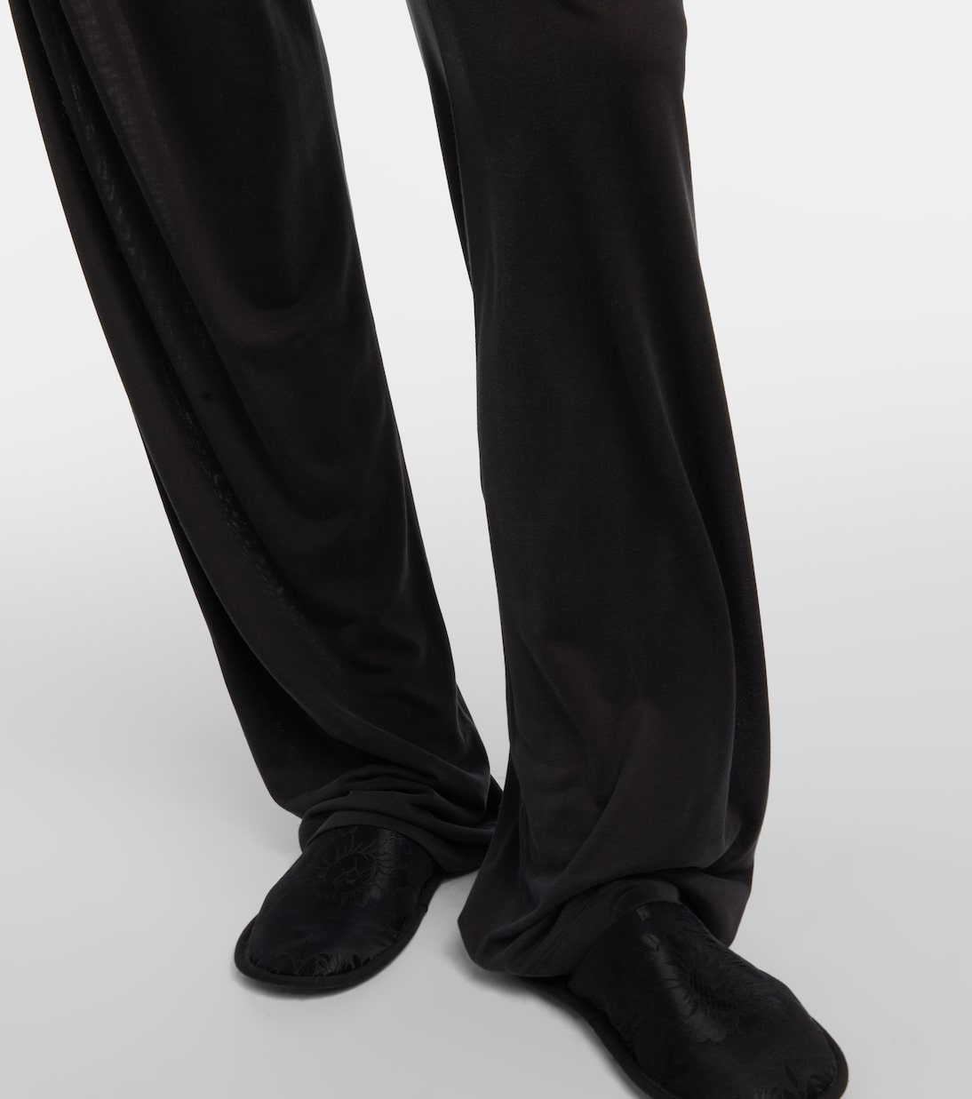 Pantalon de survêtement Lanuit en soie | The Row