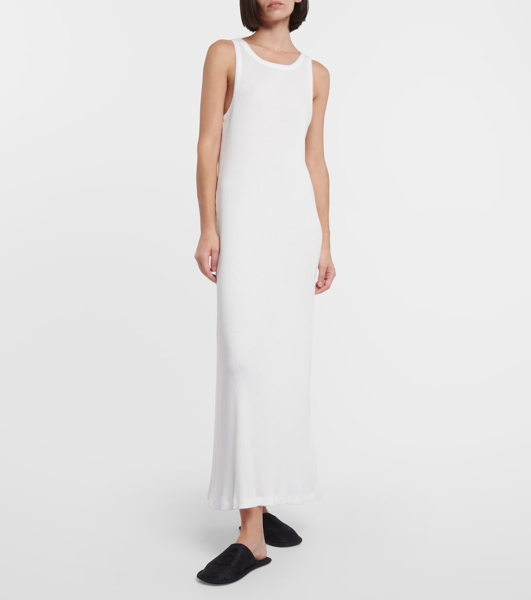 Vestido midi Yule de algodón | The Row