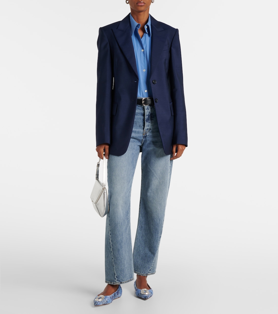 Camelia 90 embellished tweed pumps | Amina Muaddi