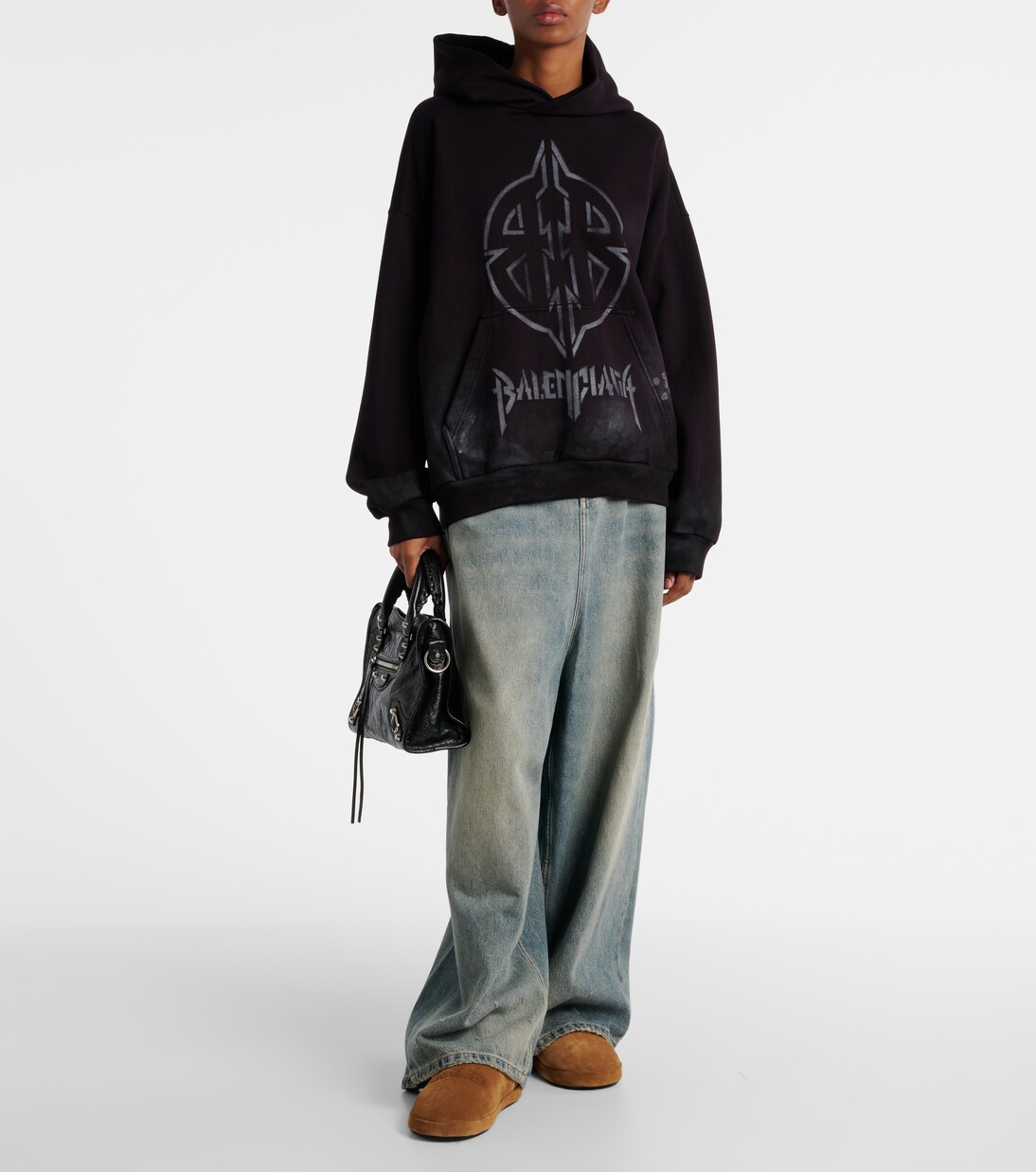 Slippers Alaska aus Veloursleder | Balenciaga