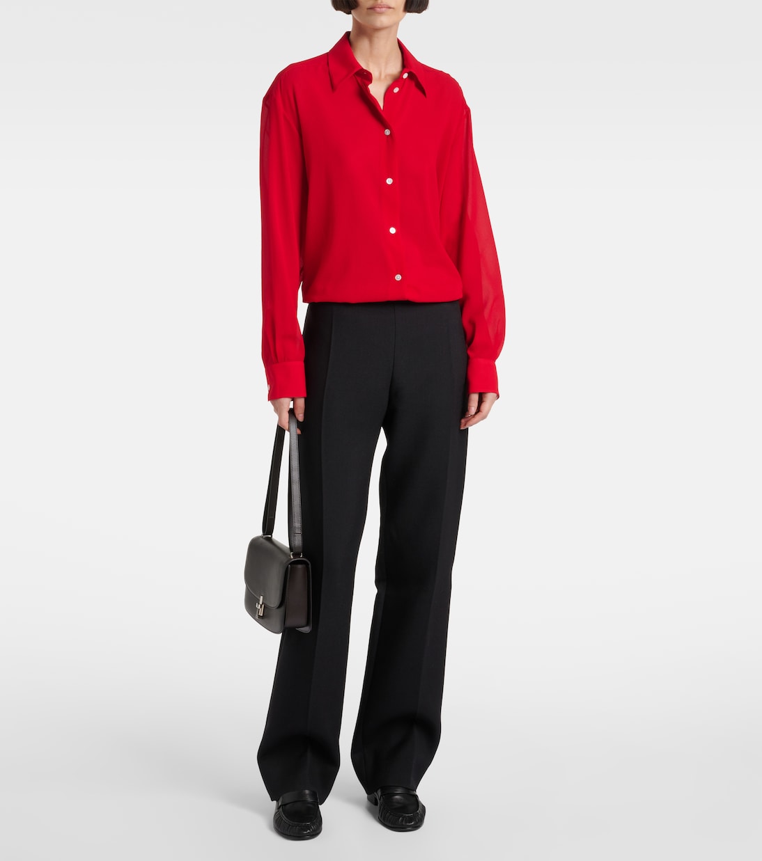 Camisa Elia de mezcla de seda | The Row