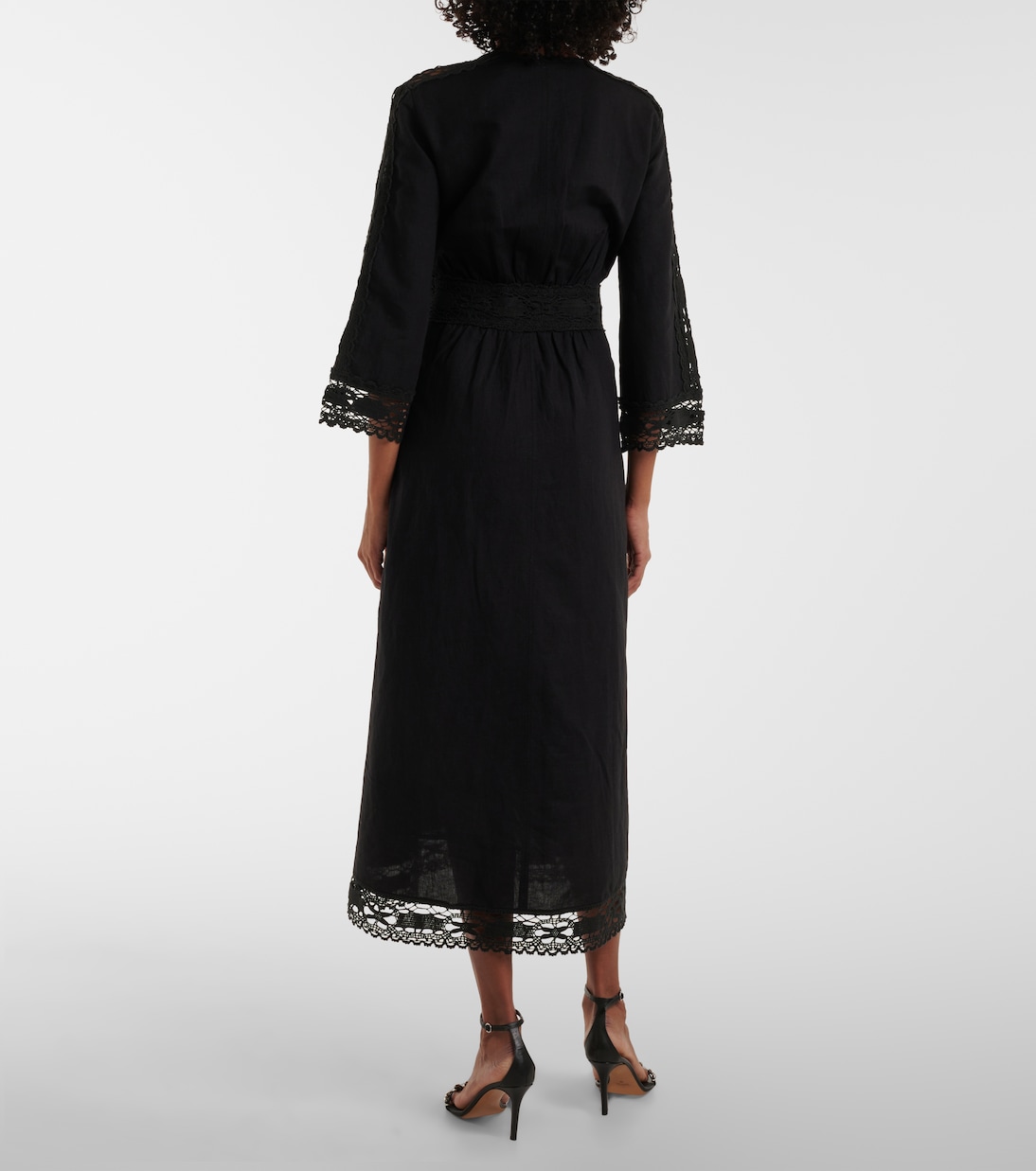 Abito midi Verona in lino e cotone | Marant Etoile