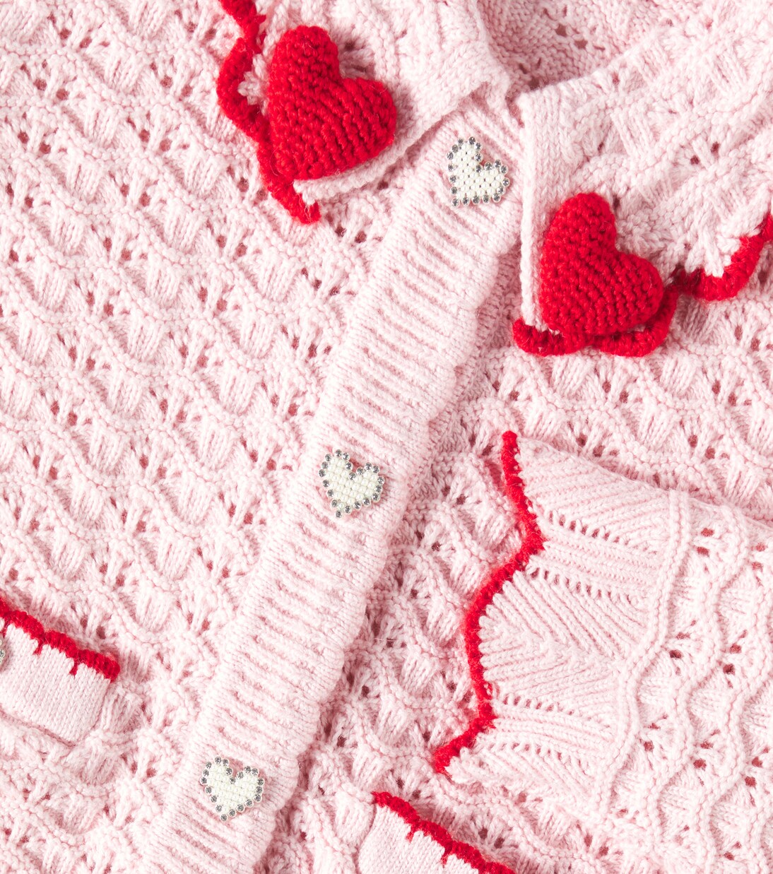 Cardigan aus Häkelstrick | Self-Portrait Kids