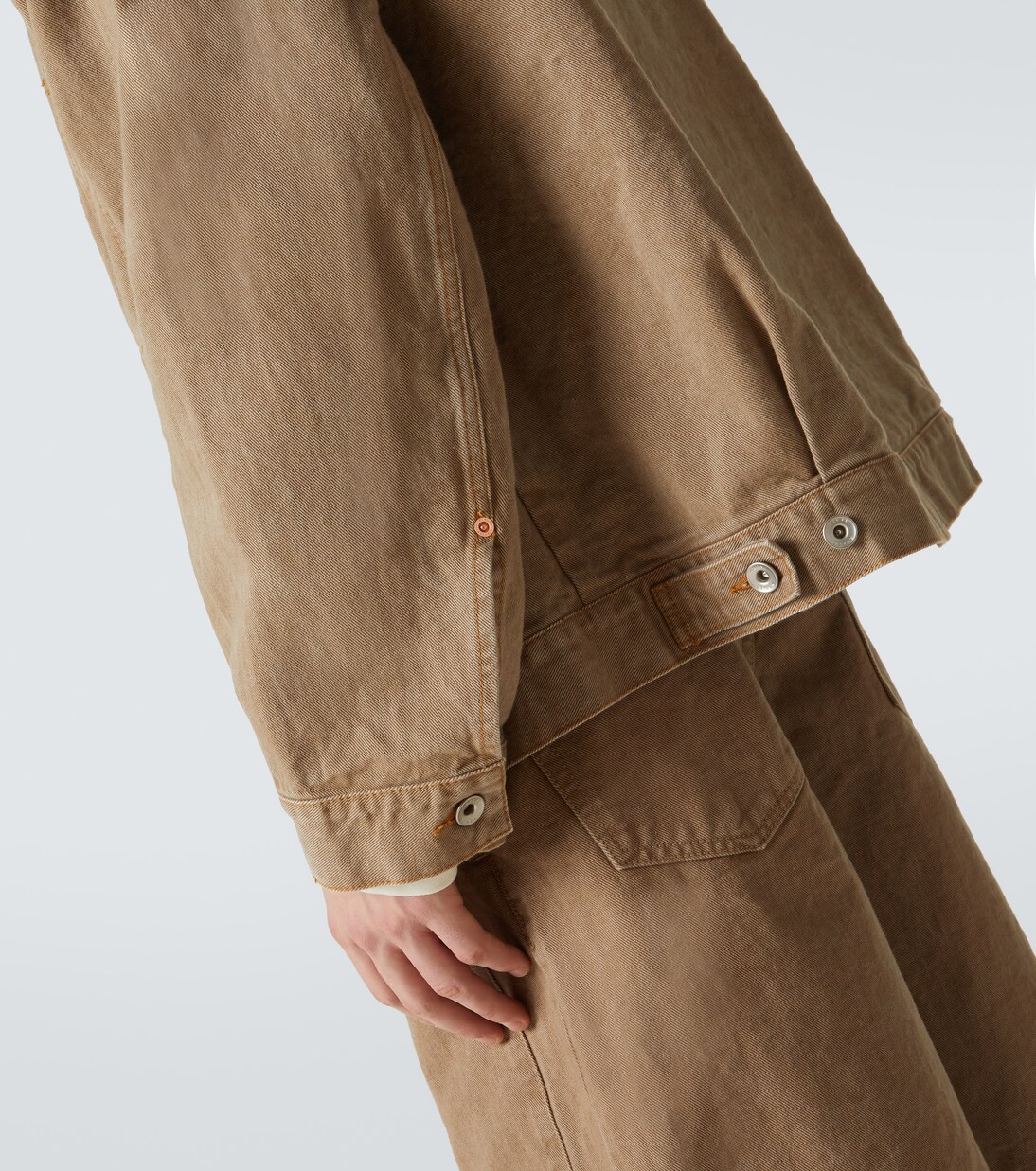 Hooded denim jacket | Sacai