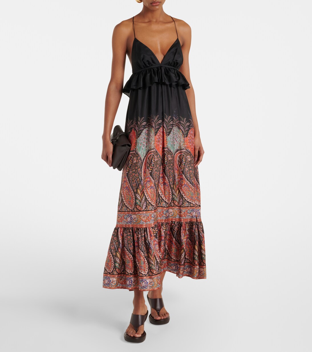 Mules Wild 95 in pelle con zeppa | Zimmermann