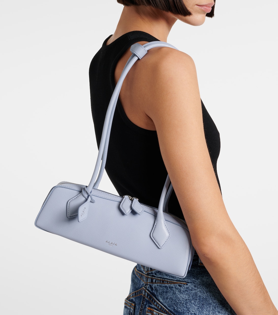 Schultertasche Le Teckel Small aus Leder | Alaïa