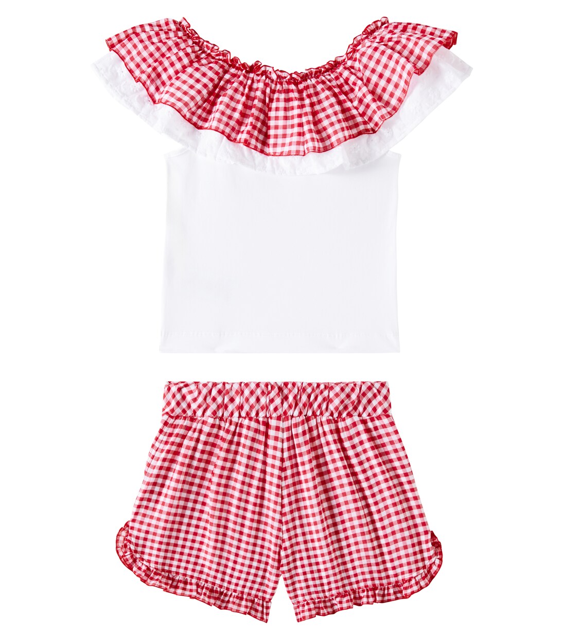 Set aus Top und Shorts | Monnalisa