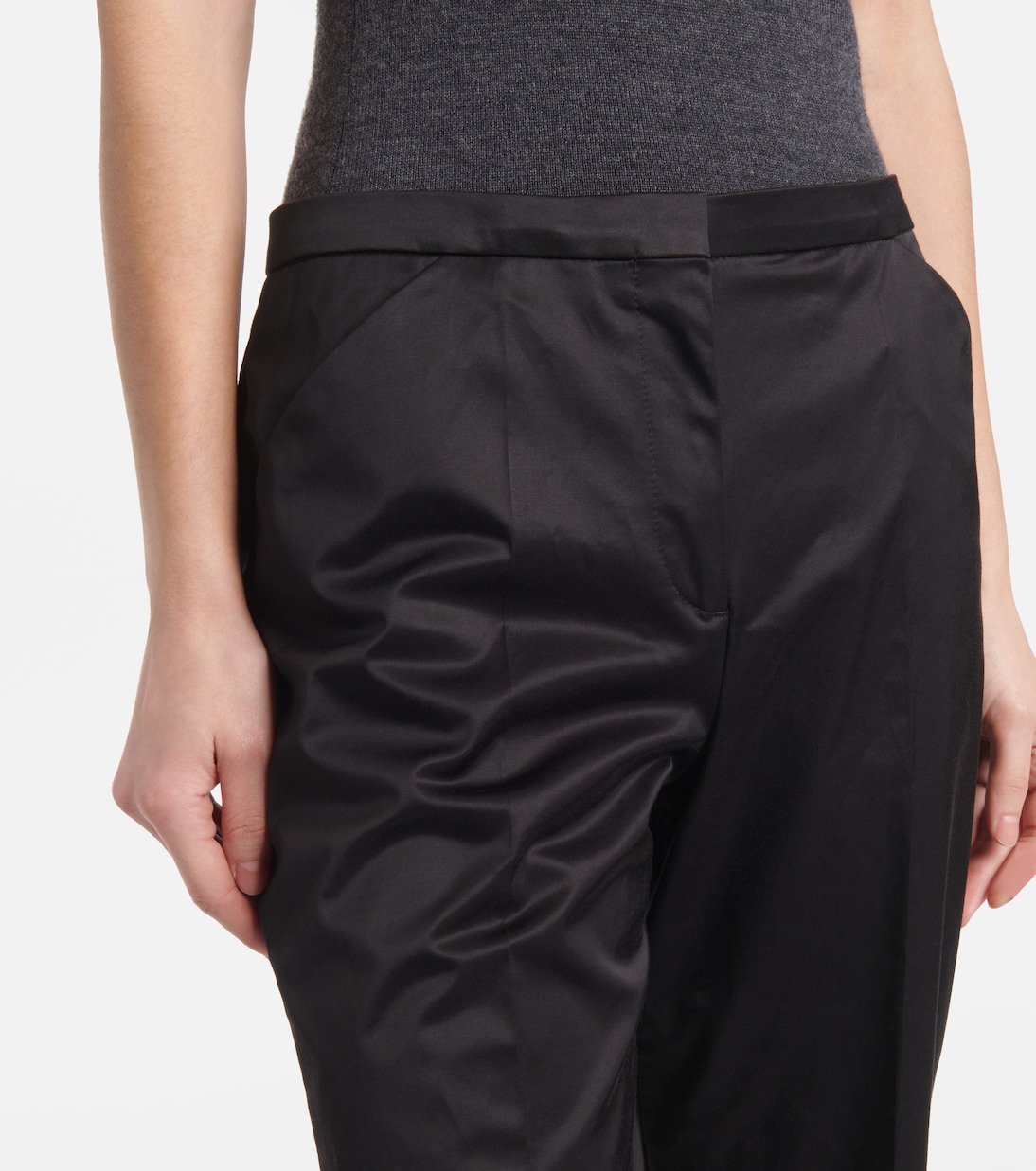 Gerade Hose aus einem Baumwollgemisch | Toteme