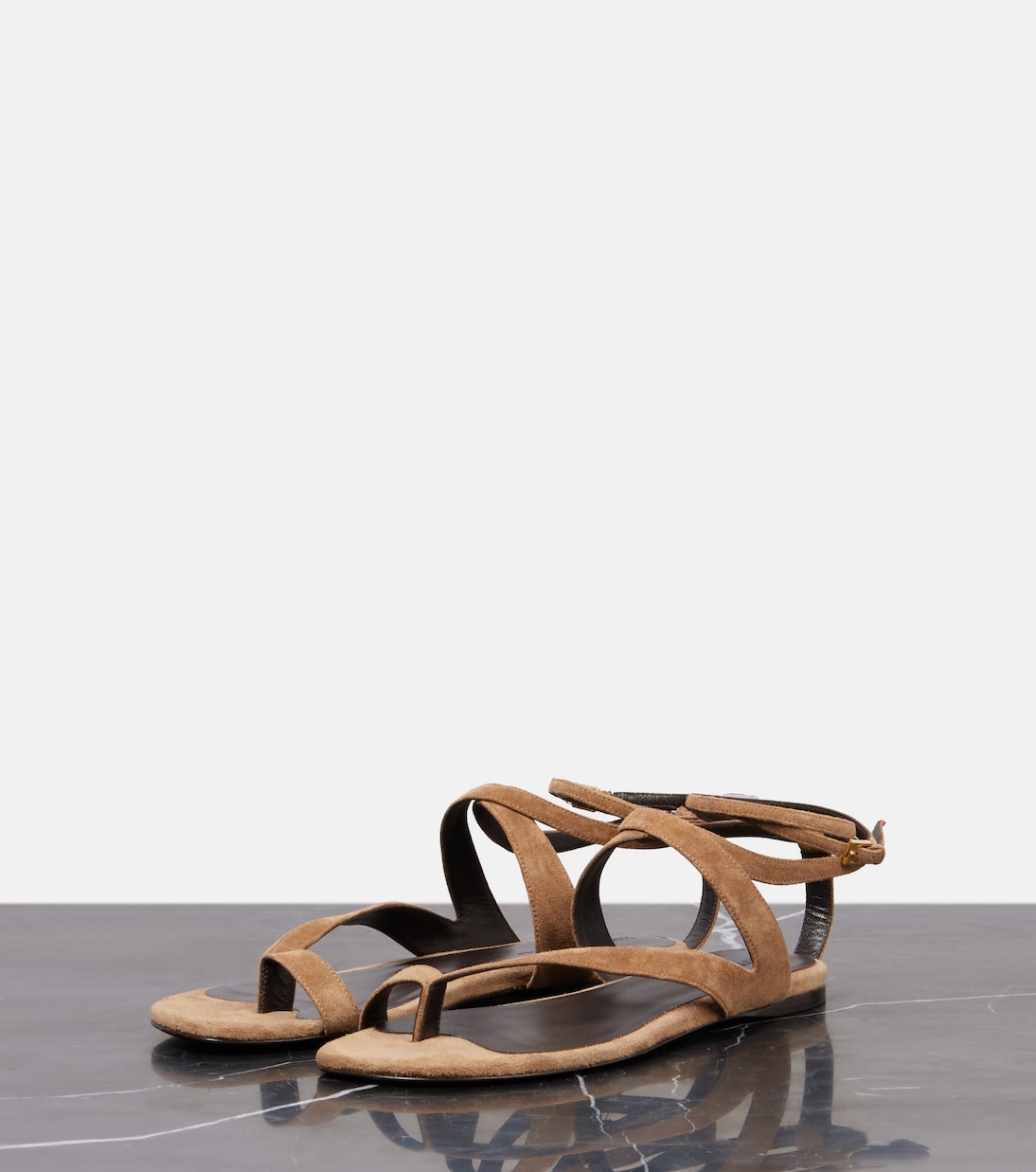 Aimee suede sandals | Khaite