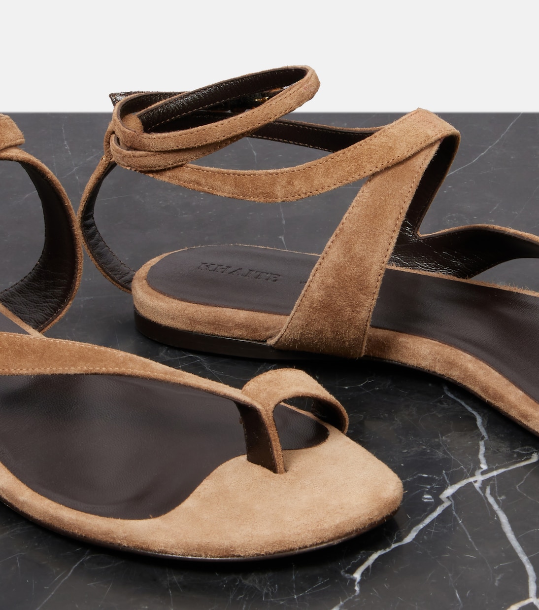 Aimee suede sandals | Khaite