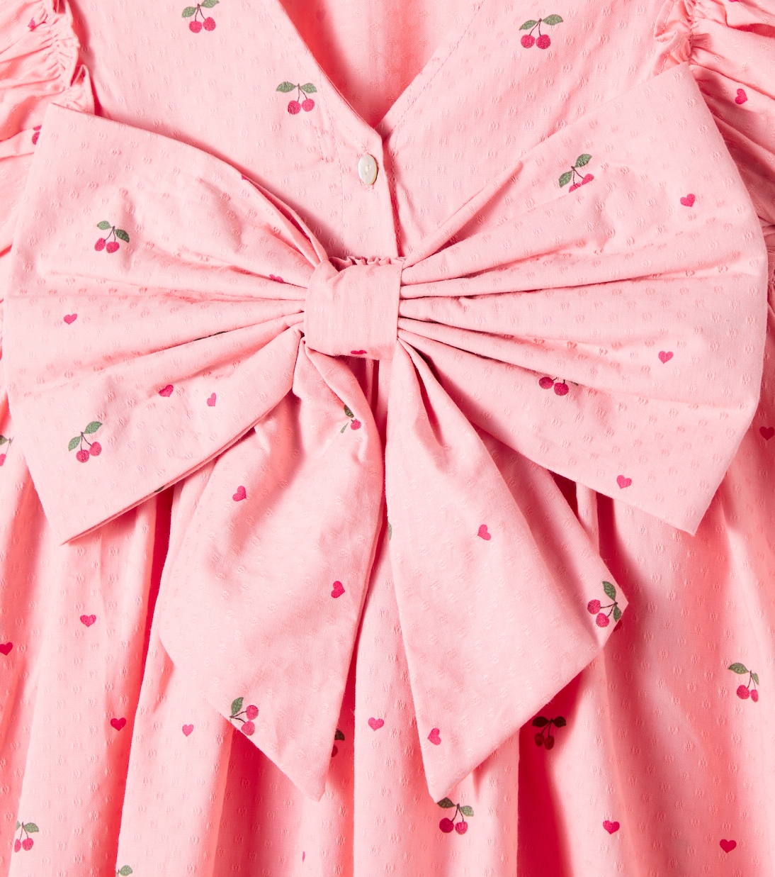 Evia 리본 디테일 코튼 드레스 | Konges Sløjd