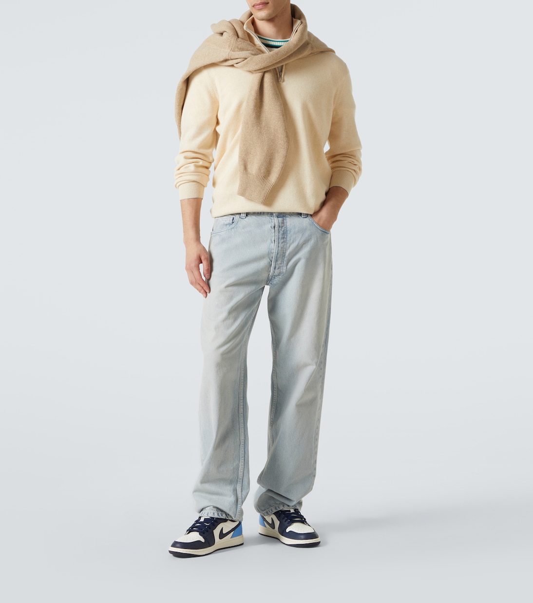 Air Jordan 1 Low leather sneakers | Nike