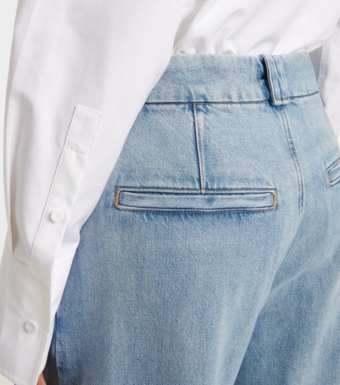 Cara twill cropped wide-leg pants | Citizens of Humanity