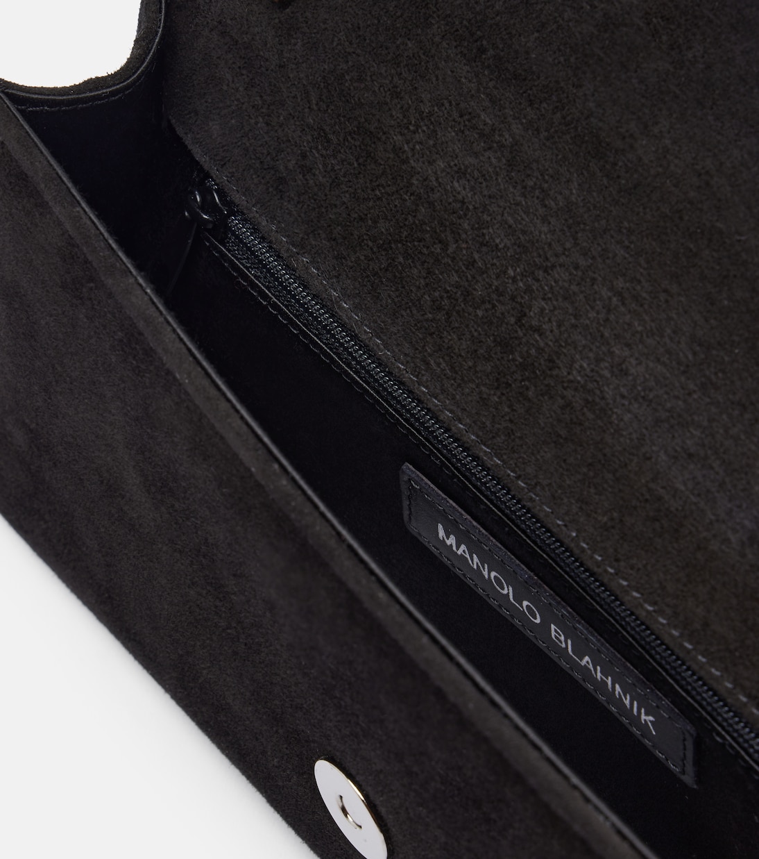 Pochette Maygot en daim | Manolo Blahnik