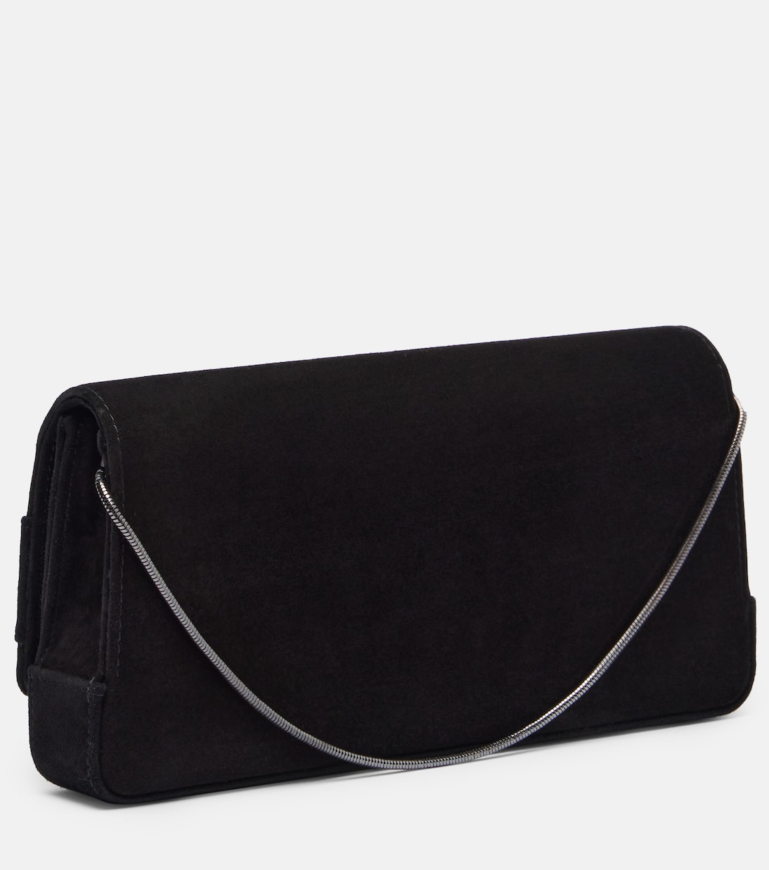 Pochette Maygot en daim | Manolo Blahnik