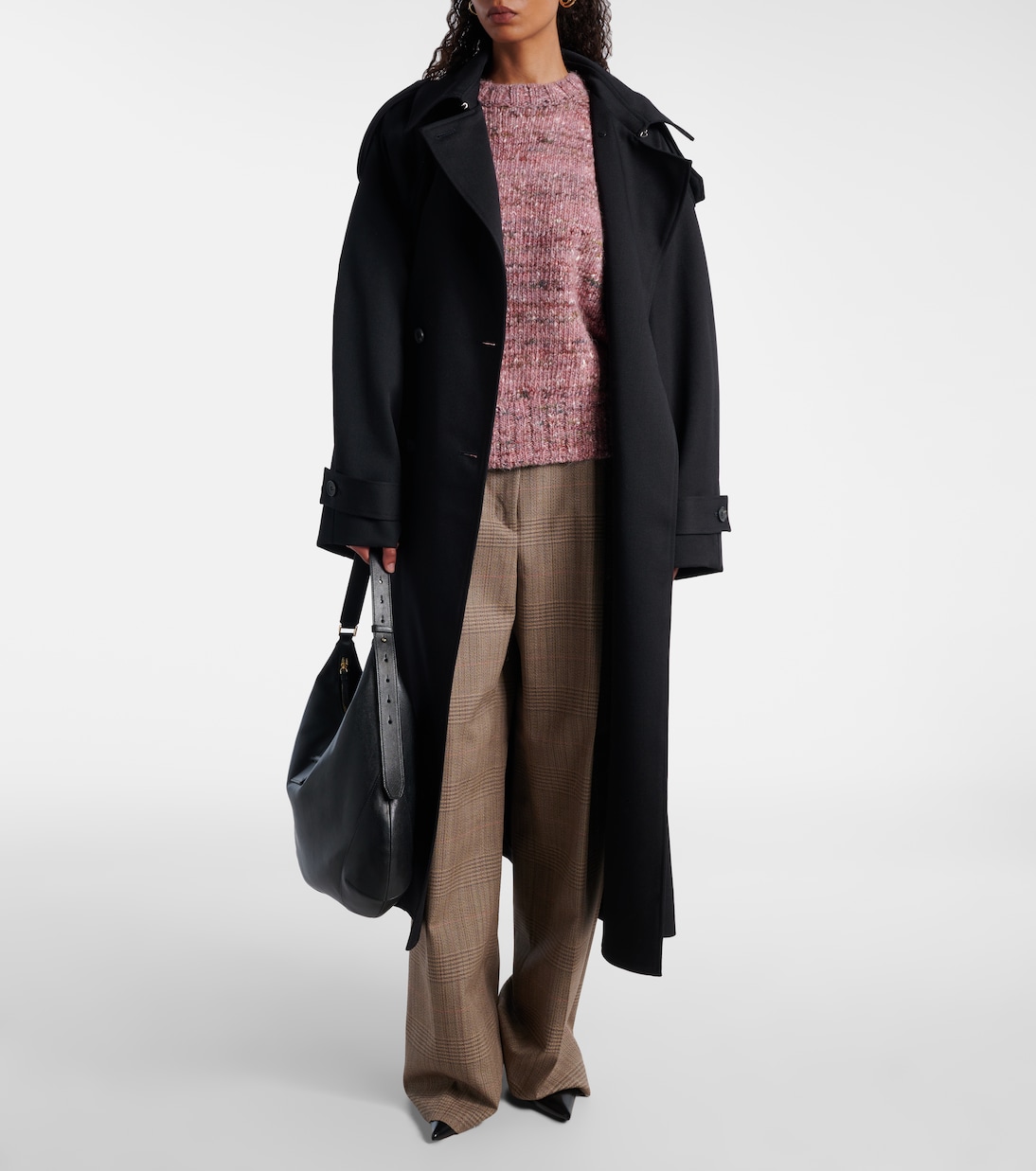 Tote Bag Bar Medium aus Leder | Jimmy Choo