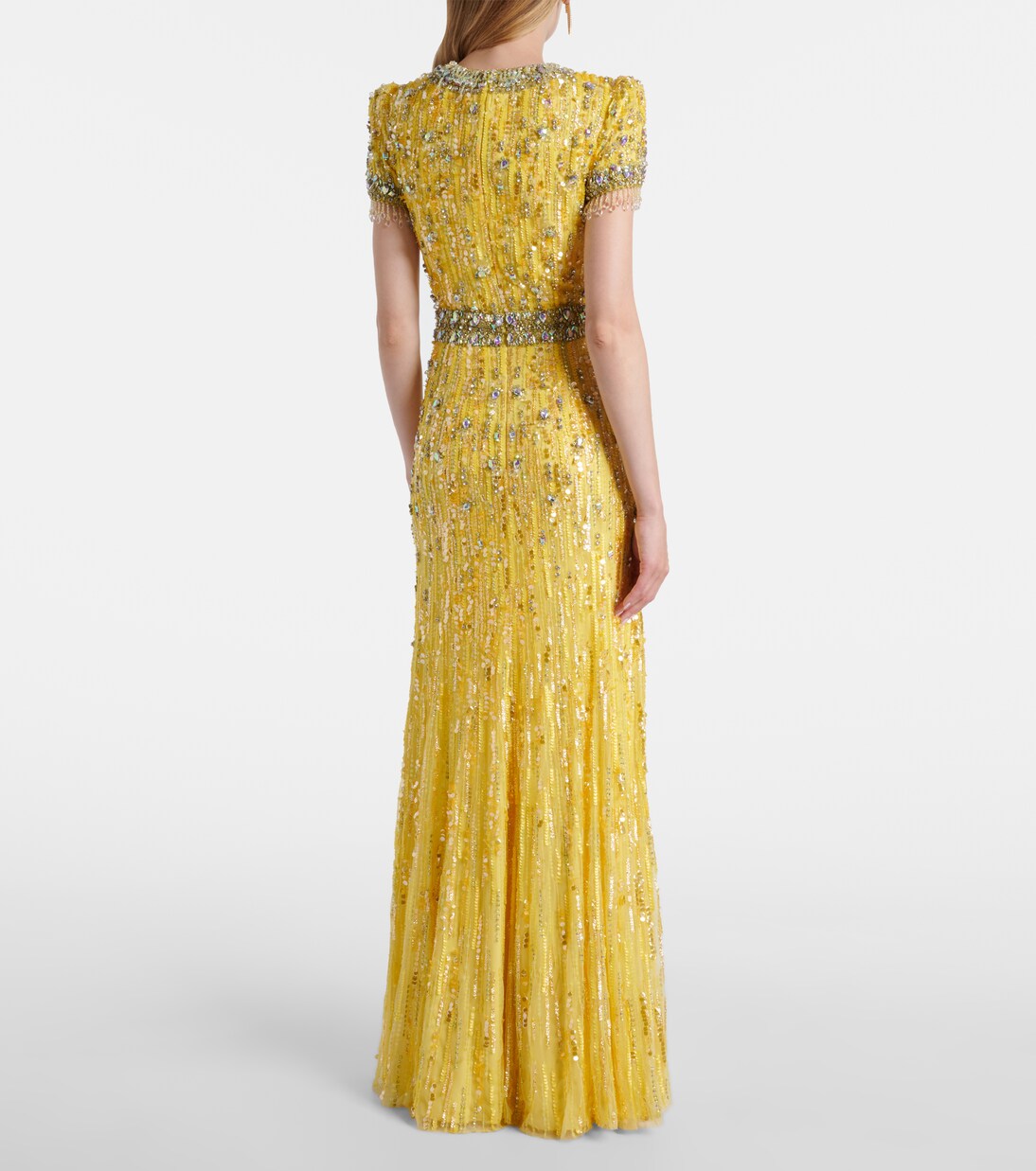 Robe longue Roxy à sequins | Jenny Packham