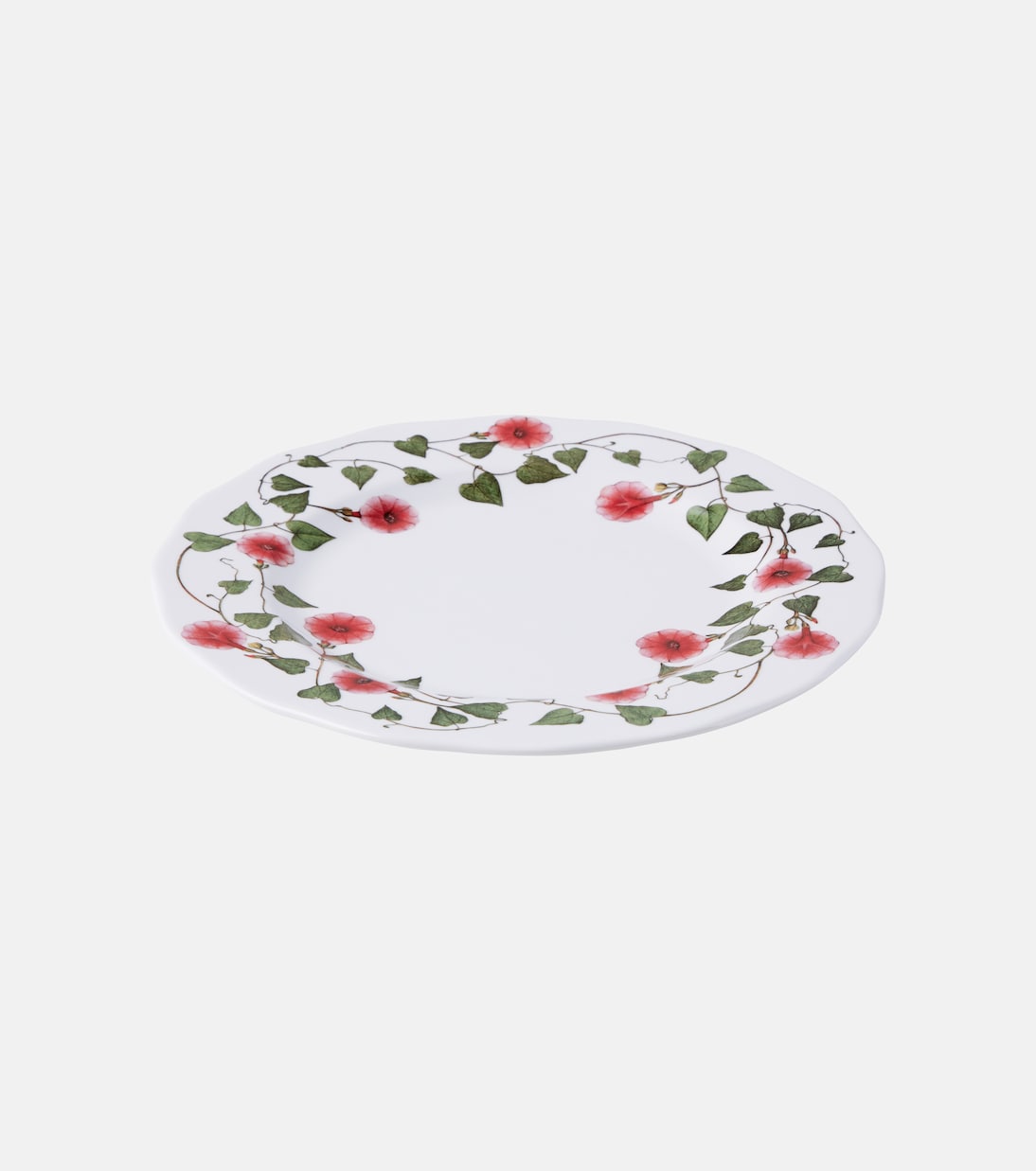 Ciclamino floral porcelain charger plate | Cabana